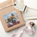 Buscar akita pegatinas Navidad