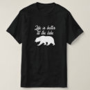 Buscar lago negro camisetas Divertido