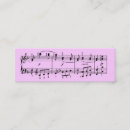 Buscar partitura tarjetas de visita Musical