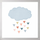 Buscar nube de lluvia posters Para niños