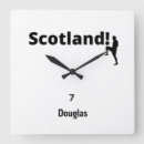 Buscar escocia relojes de pared Para él