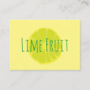 Buscar fruit tarjetas de visita Limón