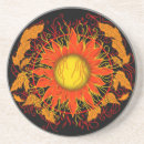 Buscar abstract art posavasos Naranja