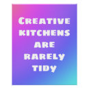 Buscar cocinero posters Creativo