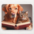 Buscar perro y gato alfombrillas de raton 9 º gata