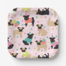 Buscar pug platos Cumpleaños