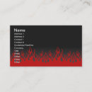 Buscar flame tarjetas de visita Profesional
