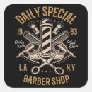 Buscar barber shop pegatinas Barbero