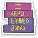 Buscar prohibido pegatinas Lectura