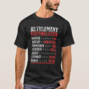 Buscar semanal camisetas Jubilado