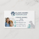 Buscar clínica animal tarjetas de visita Médicos