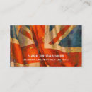 Buscar bandera inglaterra de tarjetas de visita Jack de unión
