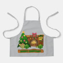 Buscar chimenea delantales Navidad