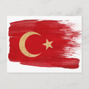 Buscar bandera de turquía postales Turco