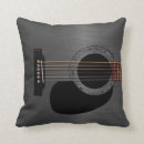 Buscar guitarra negra cojines Músico