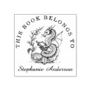 Buscar y dragones exlibris Dragón