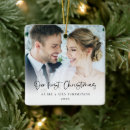 Buscar nuestro primer decoracion navideña Recién casados