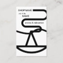 Buscar aroma tarjetas de visita Masaje