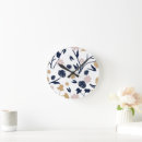 Buscar vibrantes relojes de pared Hojas