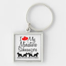 Buscar miniatura llaveros Schnauzer en miniatura