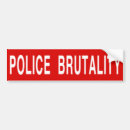 Buscar brutalidad pegatinas parachoque Policía