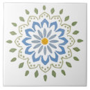 Buscar flor de la mandala azulejos Elegante