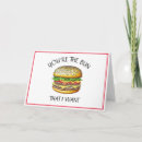 Buscar hamburguesa del queso tarjetas Amor
