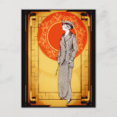 Buscar vintage art deco postales Dama