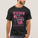 Buscar cumpleaños por mes camisetas Junio