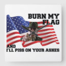 Buscar soldado americano relojes de pared Patriota