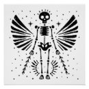 Buscar cráneo blanco y negro posters Horror