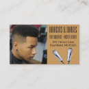 Buscar podadoras tarjetas de visita Peluquero