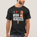 Buscar cerveza dorada camisetas Perro