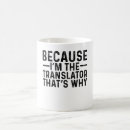 Buscar traductores tazas Profesión