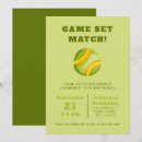 Buscar pelota de tenis invitaciones Niños