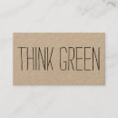 Buscar eco tarjetas de visita Minimalista