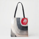 Buscar sol abstracto bolsos Rojo
