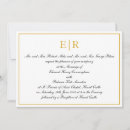Buscar formal elegante invitaciones Oro