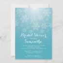 Buscar copos de nieve invitaciones Azul