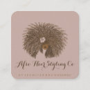 Buscar afro tarjetas de visita Belleza