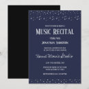 Buscar concierto de la música invitaciones Elegante