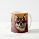 Buscar husky siberiano tazas Floral