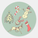 Buscar muñeco de nieve pegatinas Retro