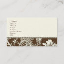 Buscar toile tarjetas de visita Floral