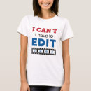 Buscar editor de vídeo camisetas Película