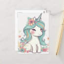 Buscar cute unicorn postales Kawaii