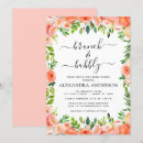 Buscar coral invitaciones Ducha de novia