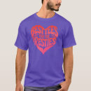 Buscar amigos para siempre camisetas Corazón