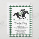 Buscar carrera de caballos invitaciones General y unisex