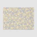 Buscar amarillo suave papel de seda Floral